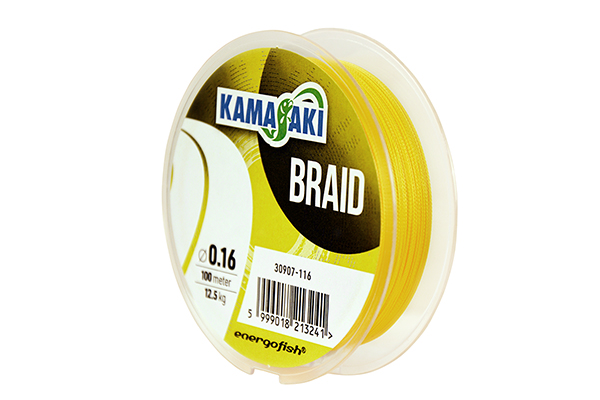 Šnúra Kamasaki Braid YELLOW 0,28mm 27,5kg 100m