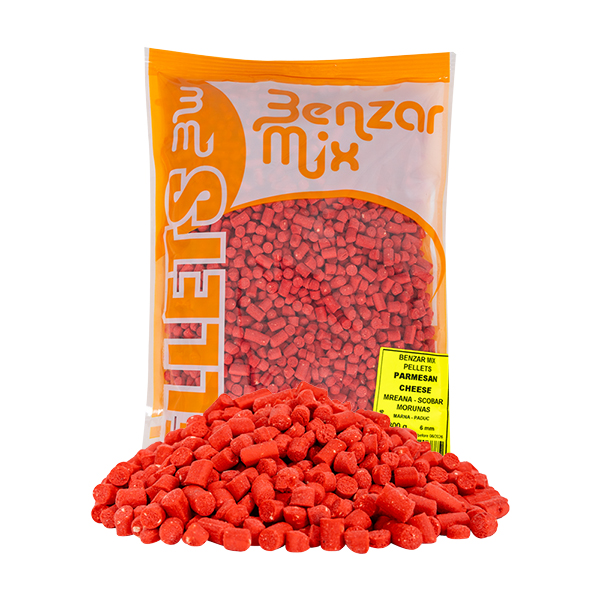Pelety Benzár Mix parmezán pellet 6mm 800g