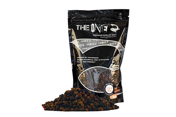 Pelety The One Pellet Mix Krill&Pepper 3-6mm 800g