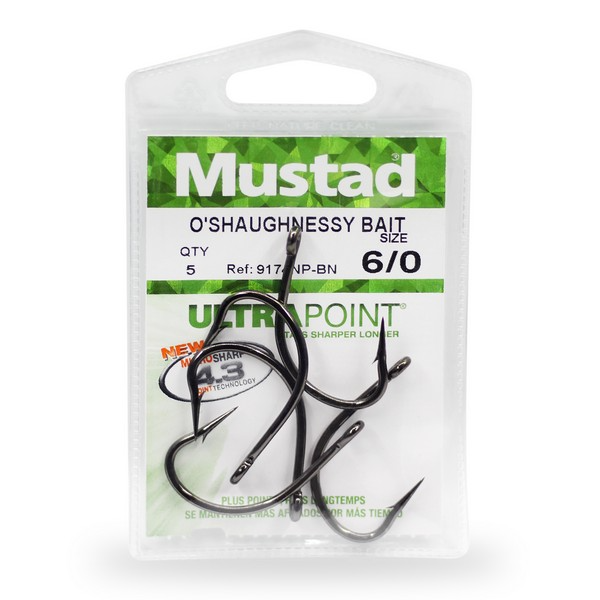 Háčik MUSTAD O'Shaughnessy č.7/0 3ks/bal.