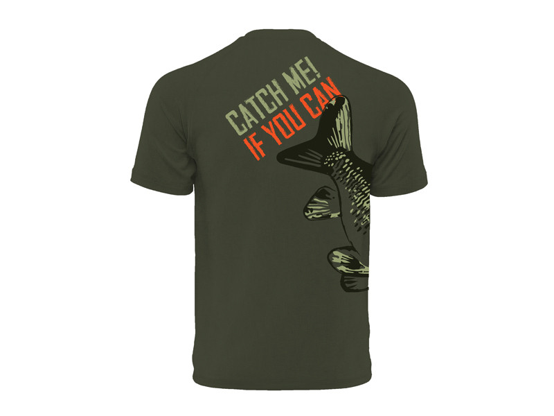 Tričko Delphin Catch me CARP NX | KING SIZE