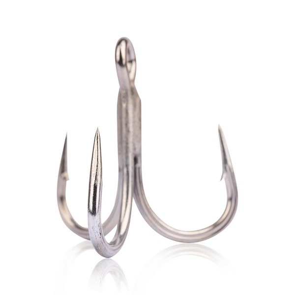 Trojháčik Mustad Un Inline Treble - 5X Strong Titanium Steel č.8/0 2ks/bal.