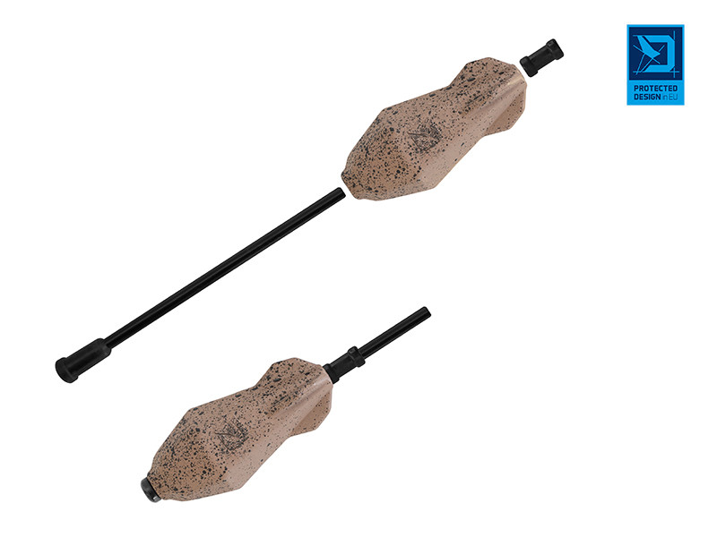 Olovená záťaž Delphin AeroTEAR TUBE 120g 12ks