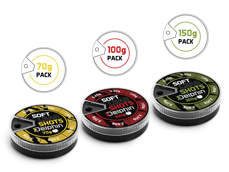 Vyvažovacie olovká Delphin SOFT (zelená krabička) 150g / 0,1-1,5g
