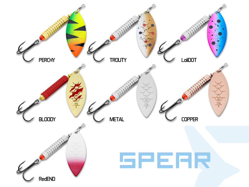 Rotačka Delphin SPEAR 6,2g/Veľ.1/PERCHY