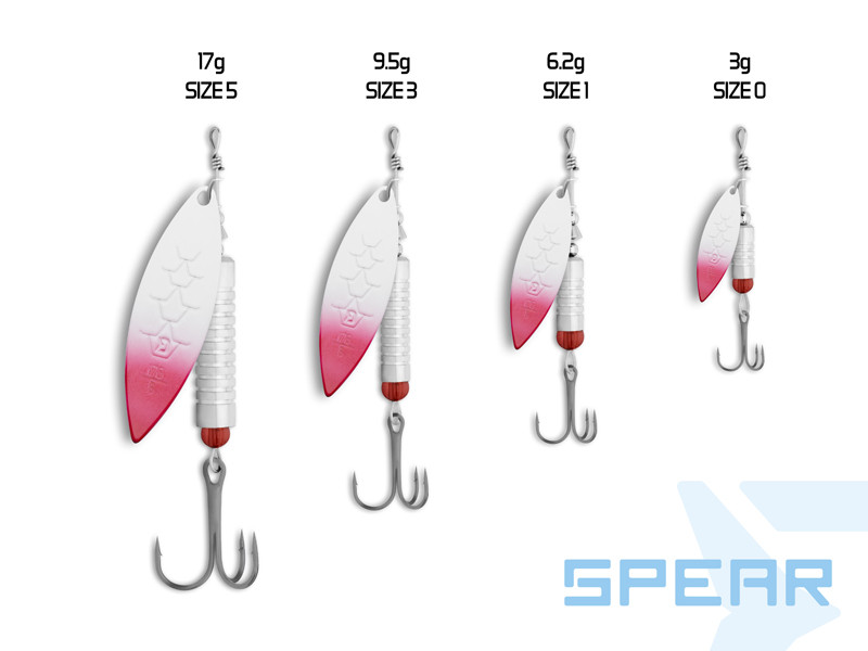 Rotačka Delphin SPEAR 9,5g/Veľ.3/COPPER