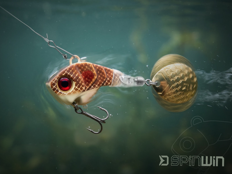 Vibračná nástraha Delphin SpinWIN 12g/BOOTY