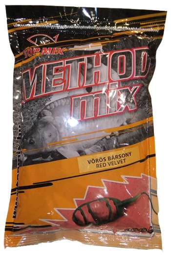 Krmivo Top Mix Method Mix Červený zamat 850gr