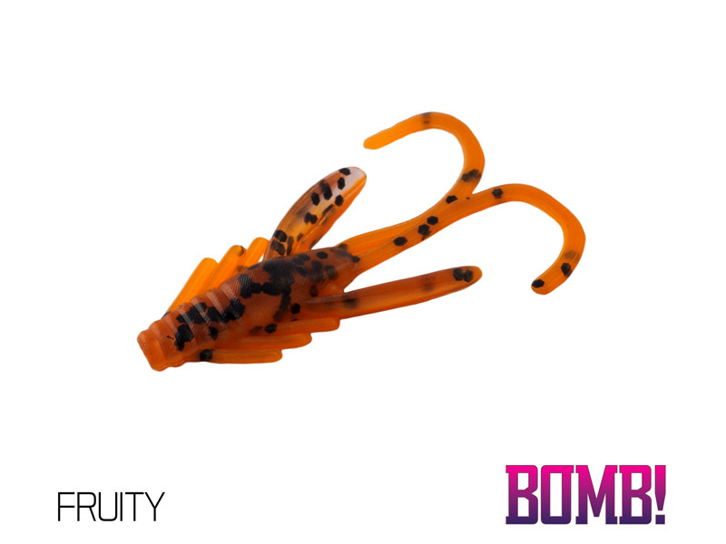 Gumená nástraha DELPHIN BOMB! Nympha FRUITY 10ks 2,5cm