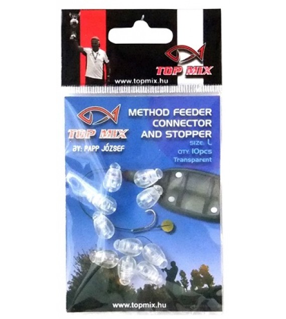 Rýchlospojka Top Mix Method Feeder fluo clear "L"