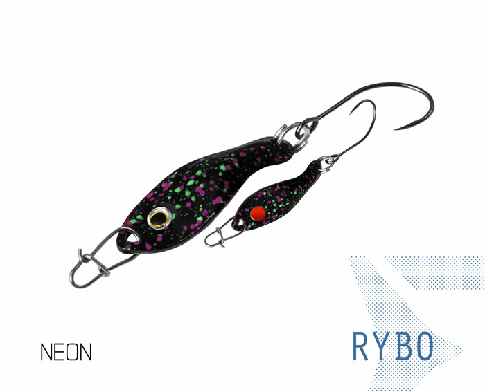 Plandavka Delphin RYBO 0.5g NEON Hook #8