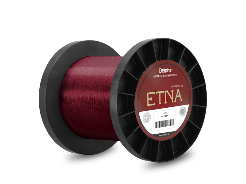 Monofil Delphin ETNA bordový 0,369mm 22lbs 3700m