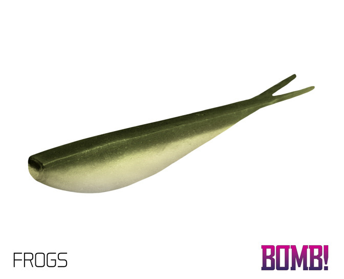 Umelá nástraha DELPHIN BOMB! D-SHOT / 5ks 10,5cm/Frogs