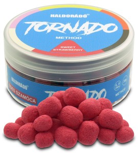 Pelety Haldorádó TORNADO Method 6, 8mm Sladká jahoda 30g