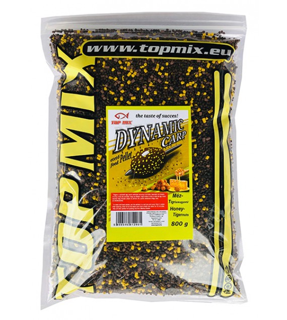 Pelety TOP MIX Dynamic Carp Med-tigrí orech 800g