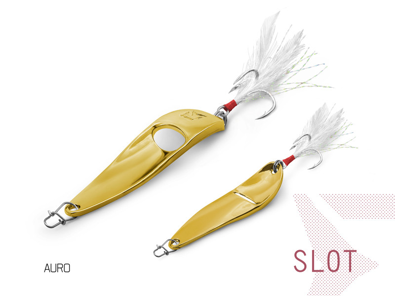 Plandavka Delphin SLOT 15g AURO hook #4