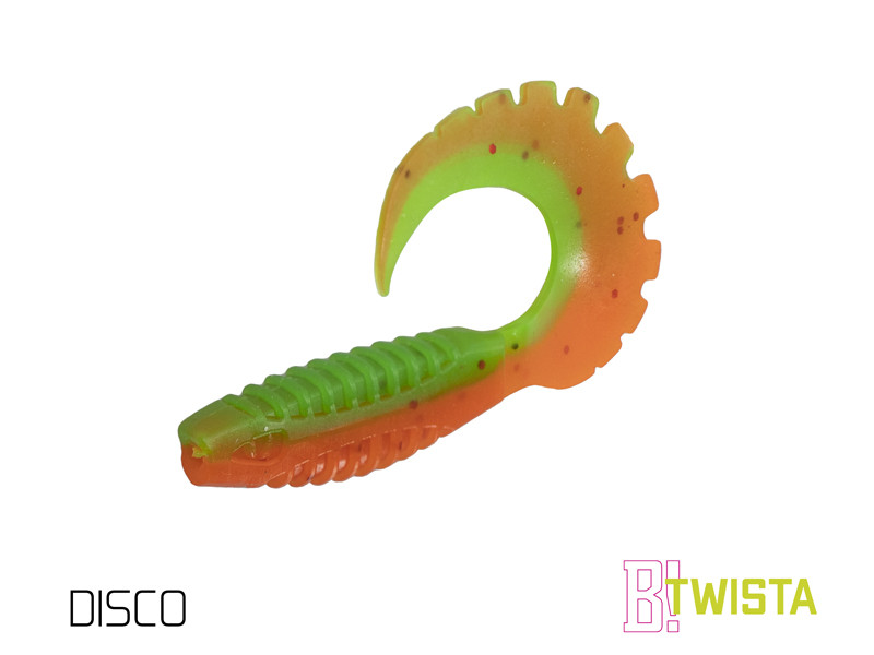 Umelá nástraha Delphin TWISTA UVs / 5ks 10cm/DISCO