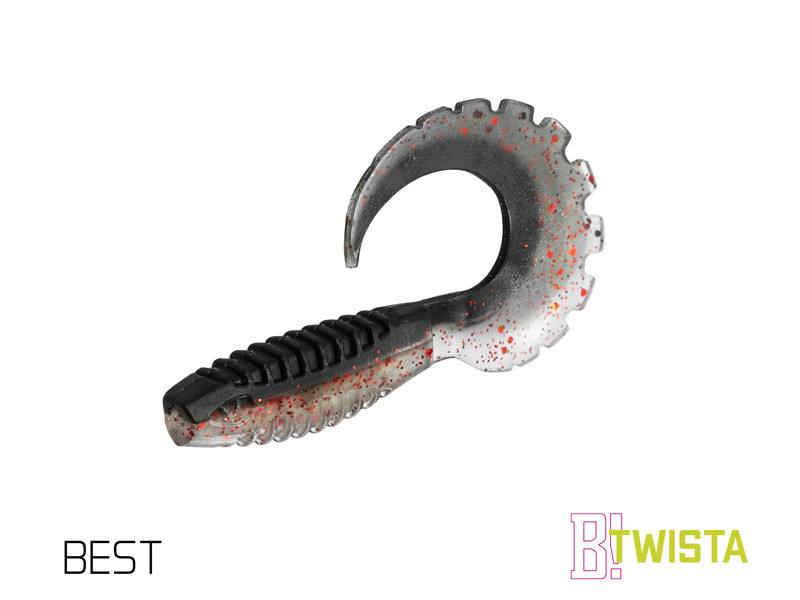 Umelá nástraha Delphin TWISTA UVs / 5ks 10cm/BEST