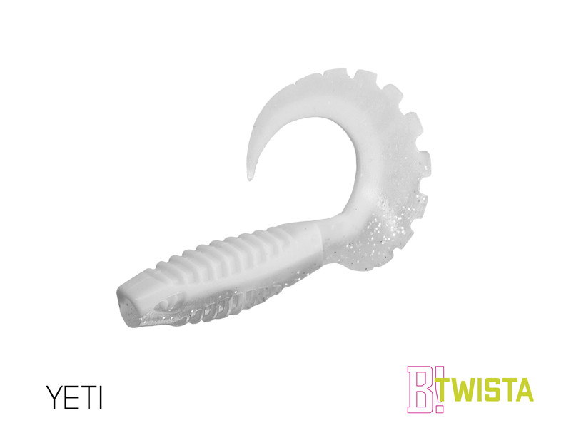 Umelá nástraha Delphin TWISTA UVs / 5ks 10cm/YETI