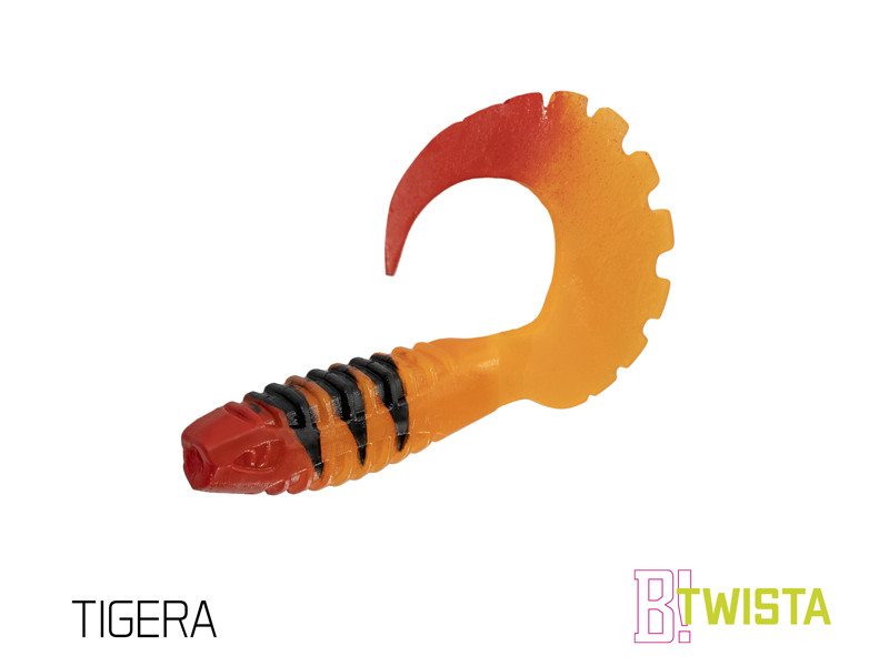 Umelá nástraha Delphin TWISTA UVs/ 5ks 8cm/TIGERA