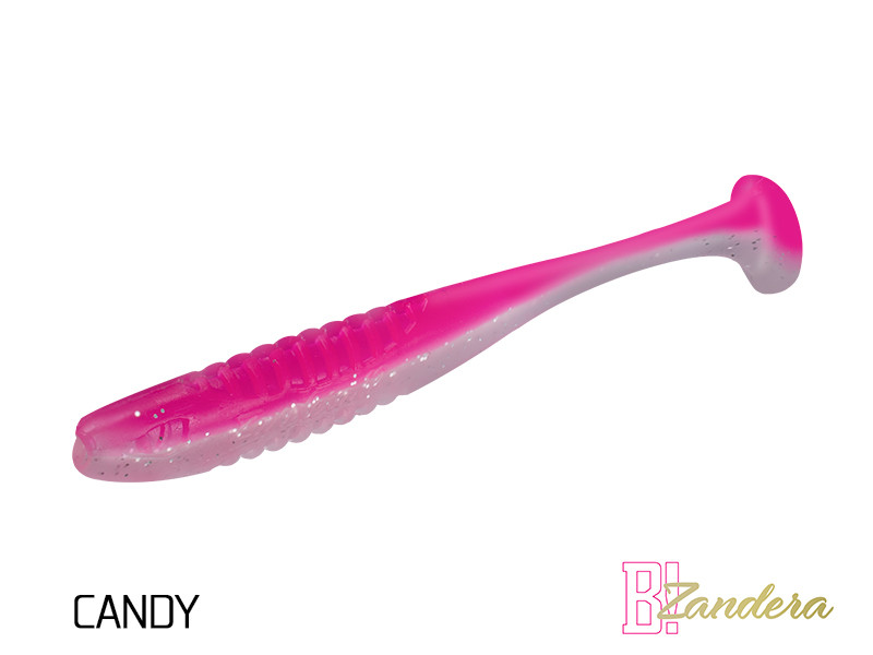 Umelá nástraha Delphin ZANDERA UVs / 5ks 12cm/CANDY