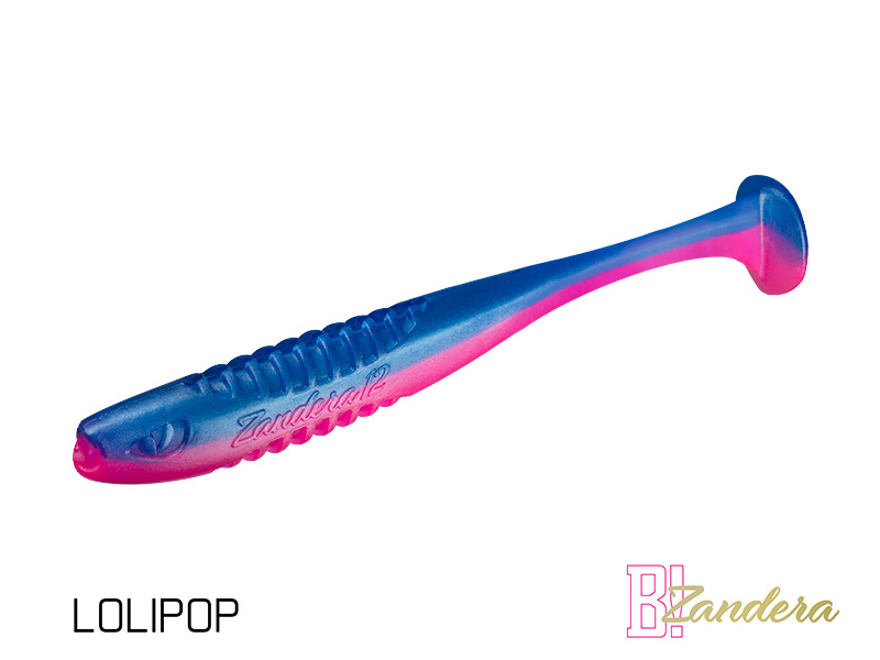 Umelá nástraha Delphin ZANDERA UVs / 5ks 12cm/LOLIPOP