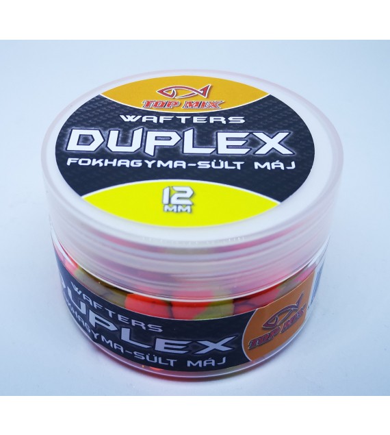Pelety TOP MIX Duplex Wafters Cesnak-pečená pečeň 12 mm