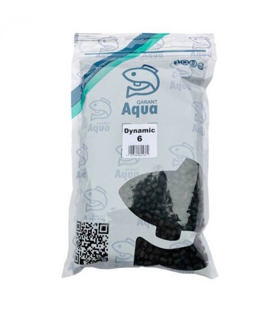 Pelety AQUA Garant Dynamic 6mm 800g