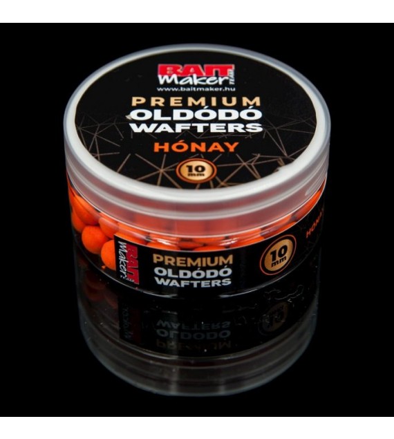 Pelety BAIT MAKER Premium Rozpustné Wafters Hónay 10mm 30g