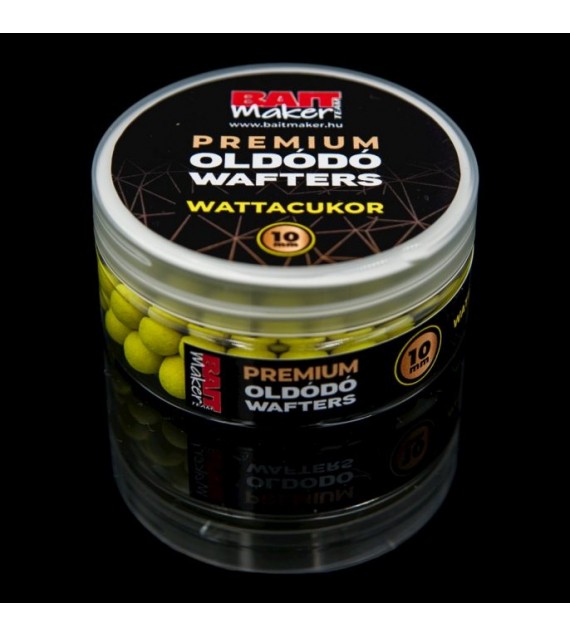 Pelety BAIT MAKER Premium Rozpustné Wafters Cukrová vata 10mm 30g