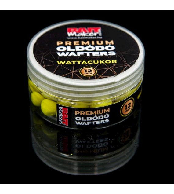 Pelety BAIT MAKER Premium Rozpustné Wafters Cukrová vata 12mm 30g