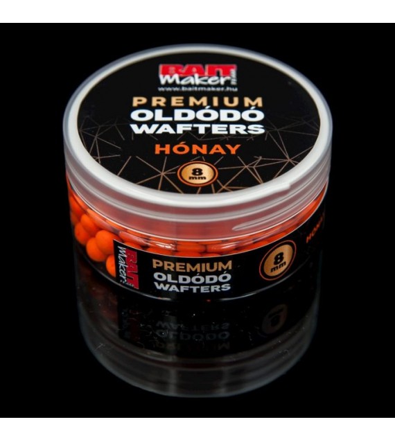 Pelety BAIT MAKER Premium Rozpustné Wafters Hónay 8mm 25g