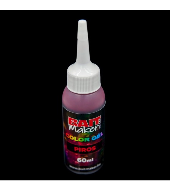 BAIT MAKER Color Gél červený 60 ml