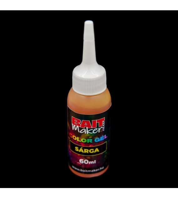 BAIT MAKER Color Gél žltý 60 ml