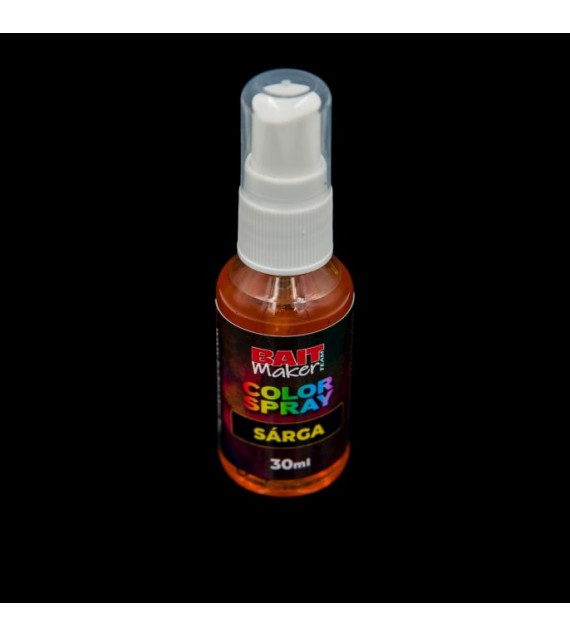 BAIT MAKER Color Spray žltý 30ml