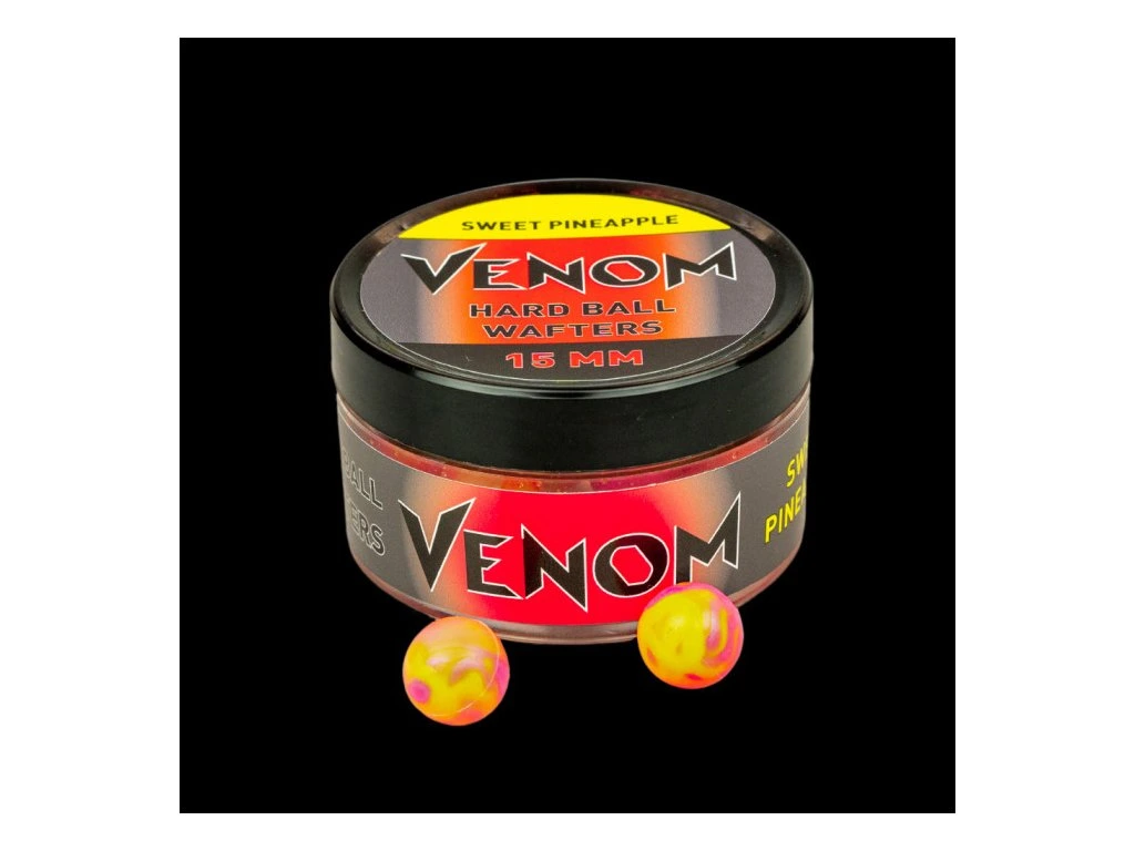 Boilies Feedermánia VENOM Hard ball WAFTERS ICE CREAM 15mm