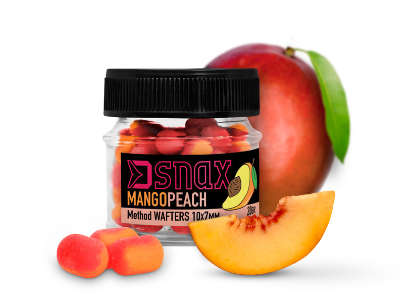 Nástraha DELPHIN D SNAX WAFT 7x5.5mm/20g Mango-Broskyňa