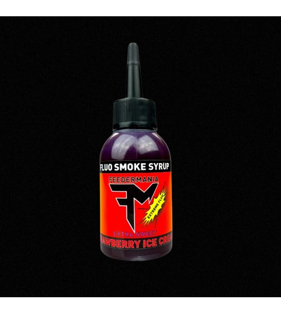 Feedermánia EXTREME FLUO SMOKE SYRUP STRAWBERRY ICE CREAM 75ml