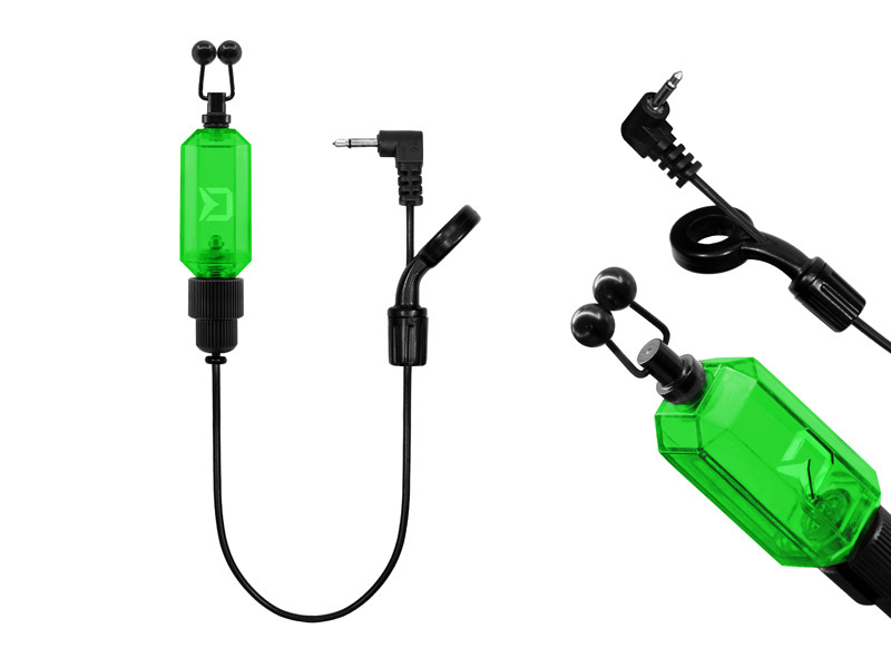 Svietiaci indikátor Delphin CUBIX Light Zelený