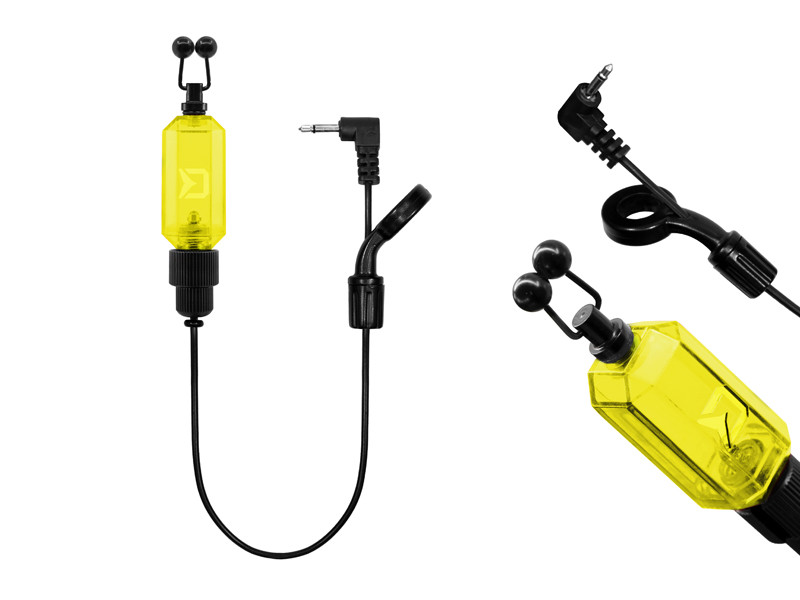 Svietiaci indikátor Delphin CUBIX Light Žltý