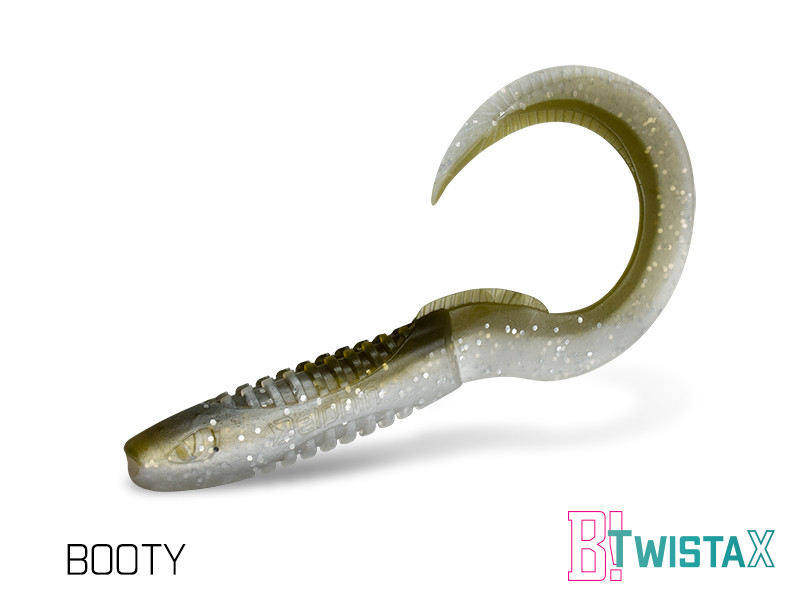 Umelá nástraha Delphin TwistaX Eeltail UVs / 5ks 15cm/BOOTY