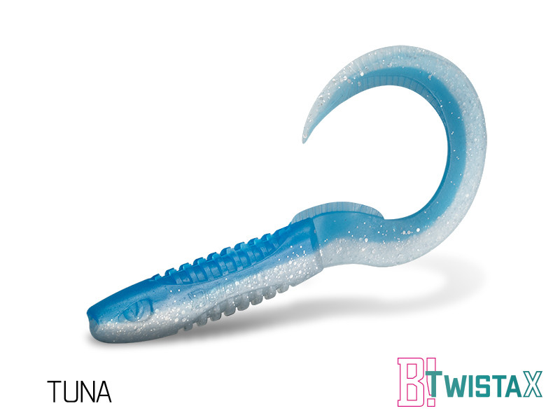 Umelá nástraha Delphin TwistaX Eeltail UVs / 5ks 15cm/TUNA