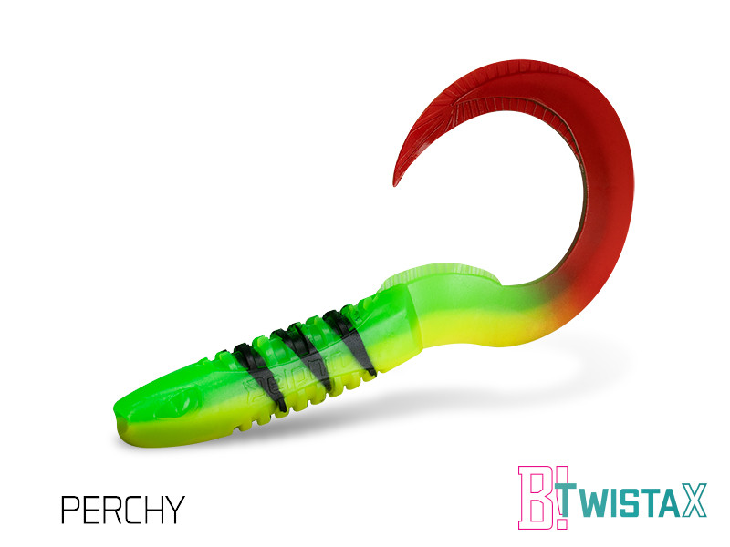 Umelá nástraha Delphin TwistaX Eeltail UVs / 5ks 15cm/PERCHY