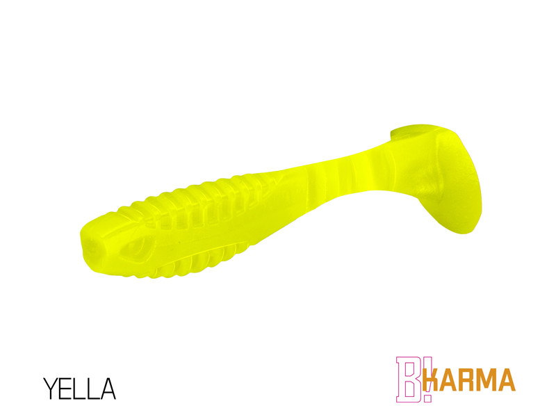 Umelá nástraha Delphin KARMA UVs / 5ks 8cm/YELLA