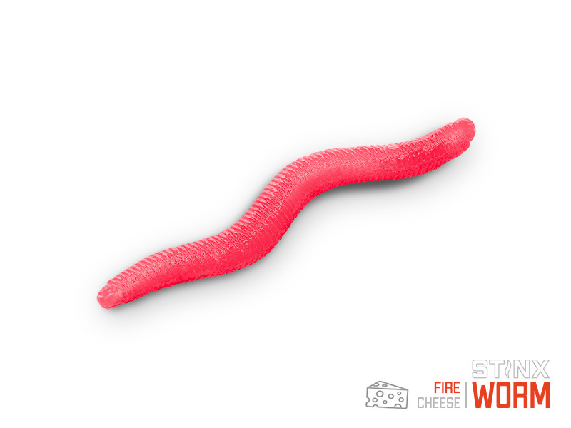 Umelá nástraha Delphin B! StinxWORM Cheese / 50ks 4cm / FIRE