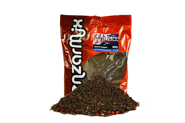 Krmivo Benzár Turbo Method Squid-Octopus 800g