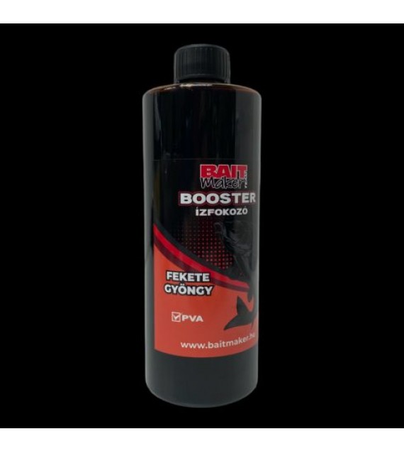 Booster BAIT MAKER  FEKETE GYÖNGY(Čierna Perla) 500 ML