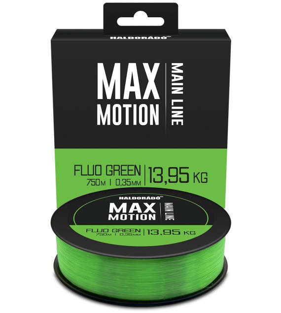 Vlasec HALDORÁDÓ MAX MOTION Fluo Green 0,35 mm / 750 m - 13,95 kg