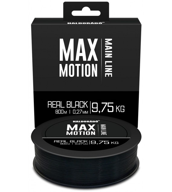 Vlasec HALDORÁDÓ MAX MOTION Real Black 0,27 mm / 800 m - 9,75 kg