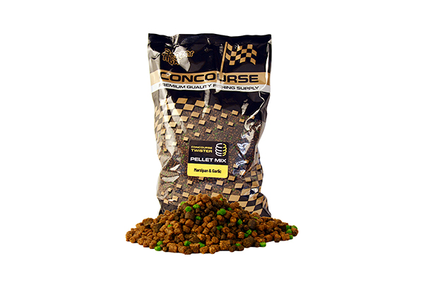 Pelety Benzár Mix Concourse Twister Pellet Mix  Maripán - cesnak 800g